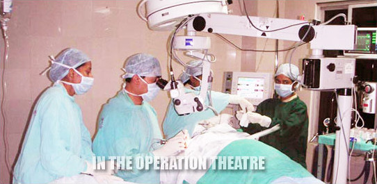 In the operation theatre